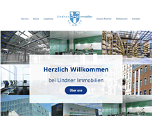 Tablet Screenshot of lindner-immo.de